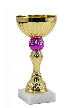 Кубок Сиреневый 005-170-80, высота 17см. в Иркутске - купить в интернет магазине Икс Мастер