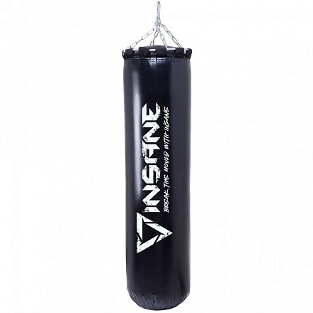 Мешок боксерский INSANE PB-01, 100см, 35 кг, тент, черный в Иркутске - купить в интернет магазине Икс Мастер