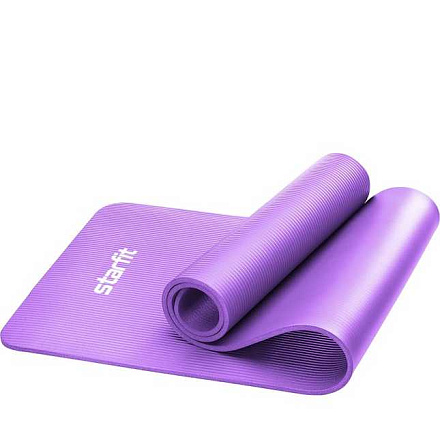 Коврик для йоги STARFIT FM-301 NBR 183x61x1,0 см, фиолет. пастель в Иркутске - купить в интернет магазине Икс Мастер