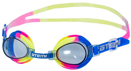 Очки для плавания ATEMI детские S302, PVC/силикон (син/желт/роз) в Иркутске - купить с доставкой в магазине Икс-Мастер