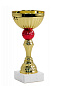 Кубок Алый 007-170-80, высота 17см. в Иркутске - купить в интернет магазине Икс Мастер