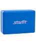 Блок для йоги STARFIT FA-101 EVA , синий в Иркутске - купить в интернет магазине Икс Мастер